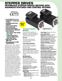 Thumbnail of document Data Sheet - STM24QF-3RN Integrated Stepper Motors, Advanced Features, Control Options